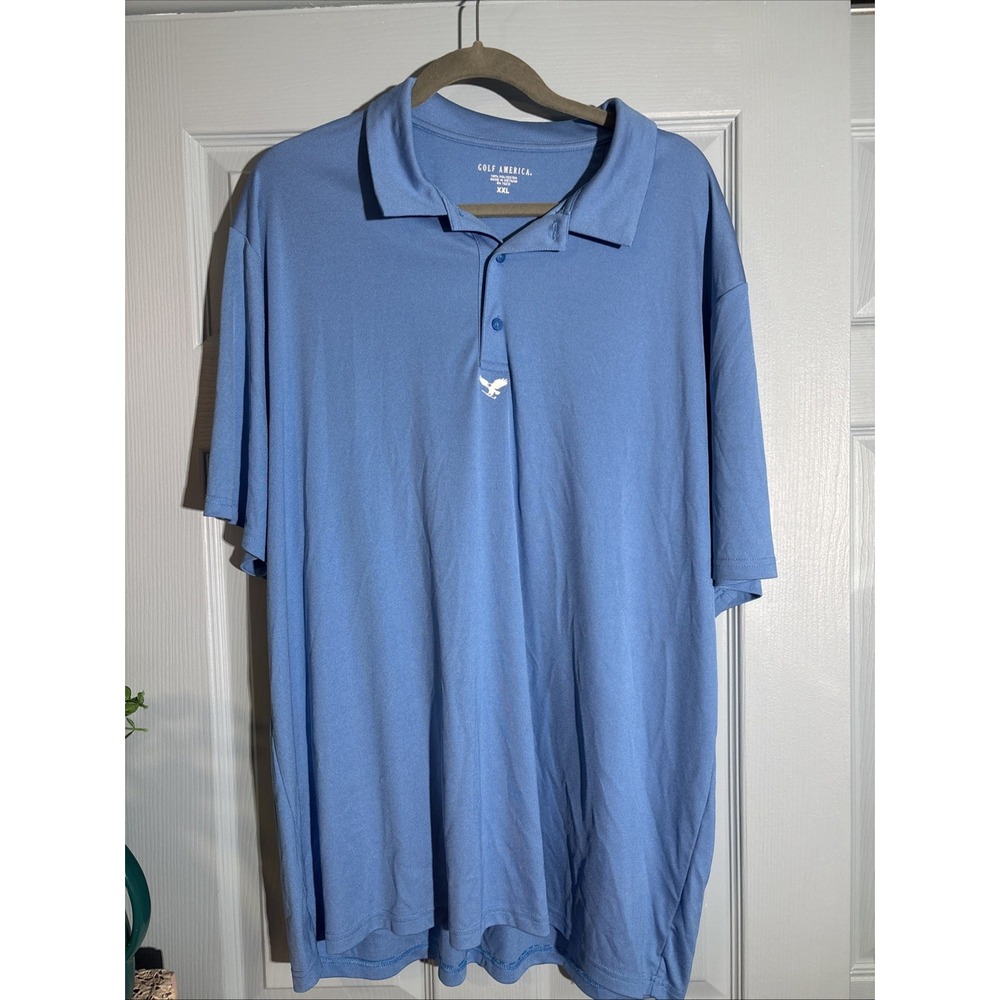 Golf America Polo Men's Shirt Sz XXL.‎ Blue